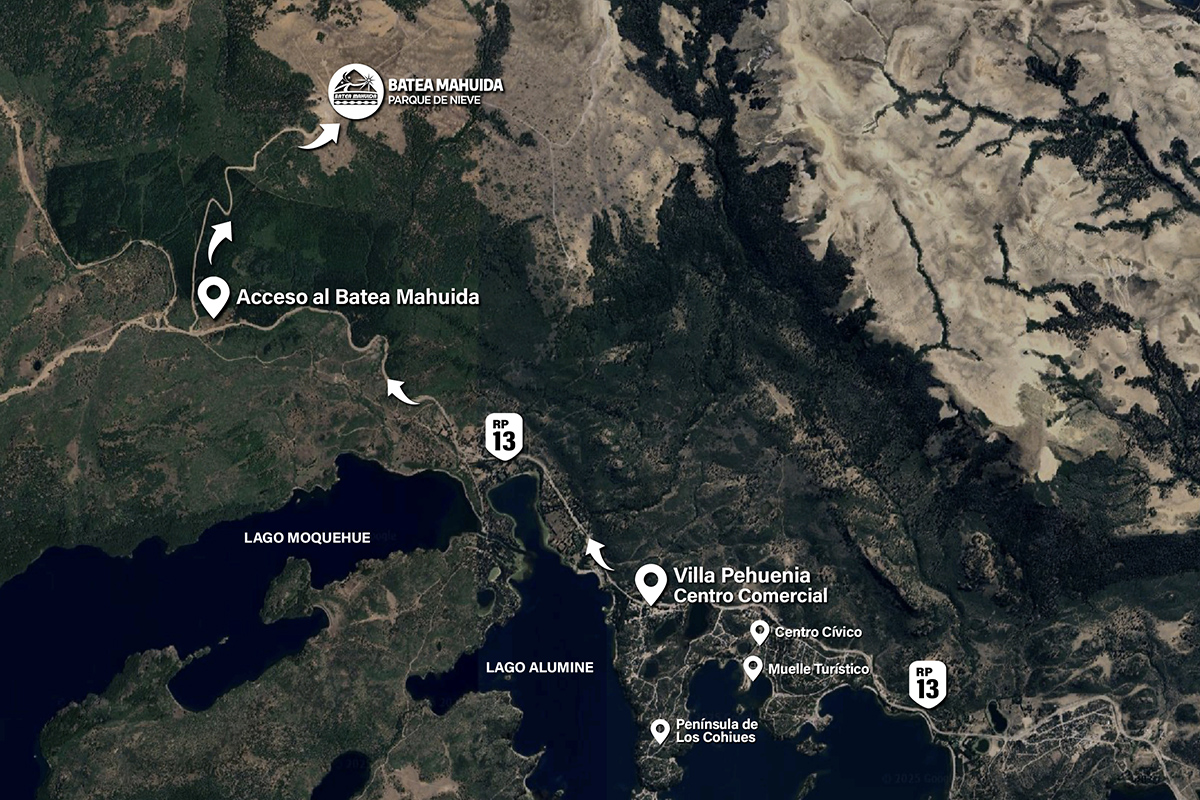 Cómo Llegar al Batea Mahuida